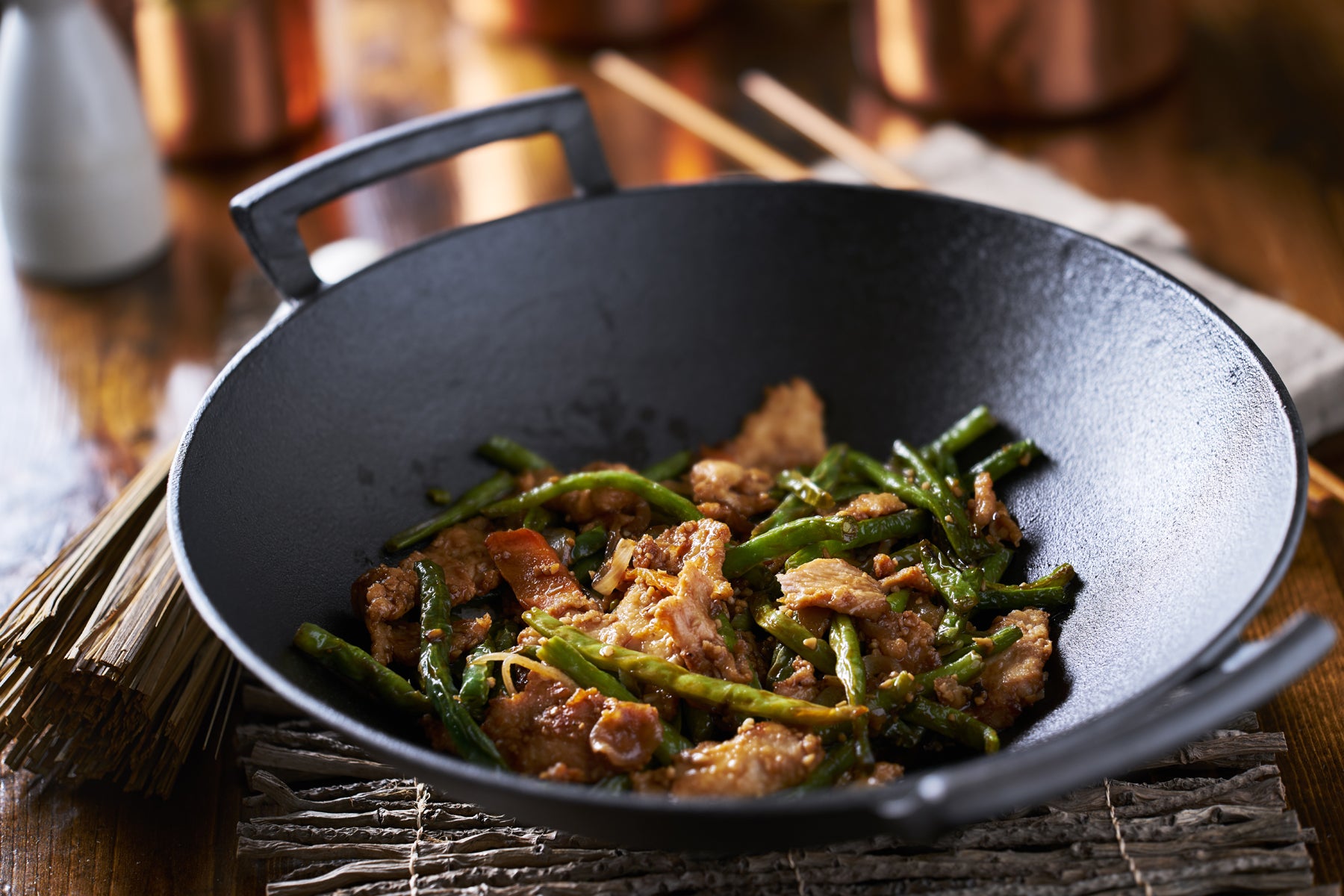 Stir-frying in a Cast-Iron Pan: Good or Bad Idea?