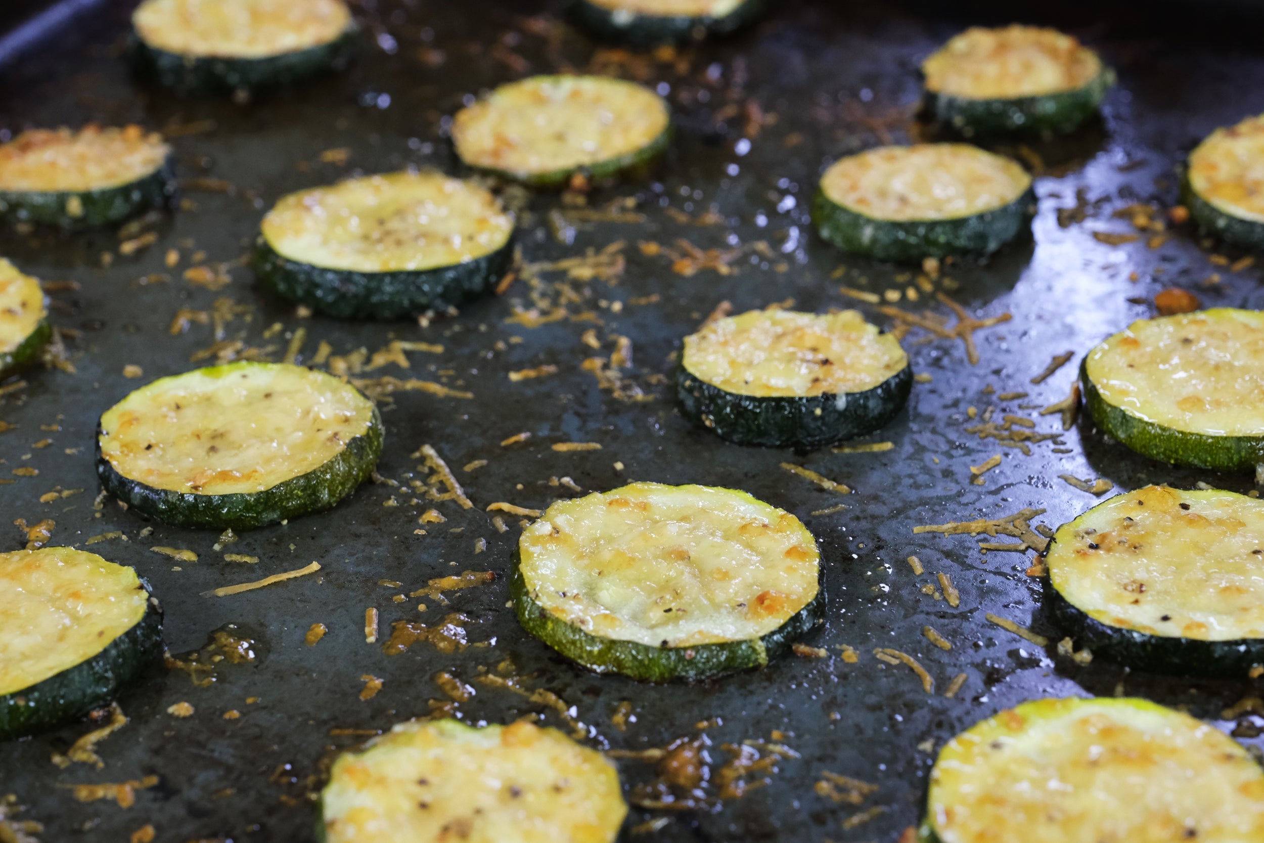 Parmesan Roasted Zucchini – Crucible Cookware