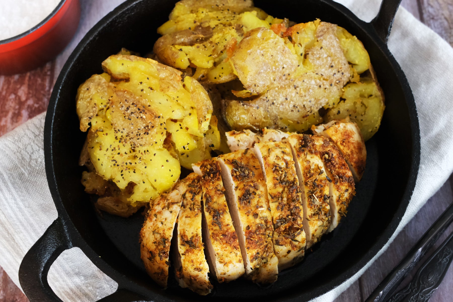 Smashed Potatoes – Crucible Cookware