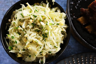 Cabbage Salad with Lemon, Parsley, and Roasted Almonds