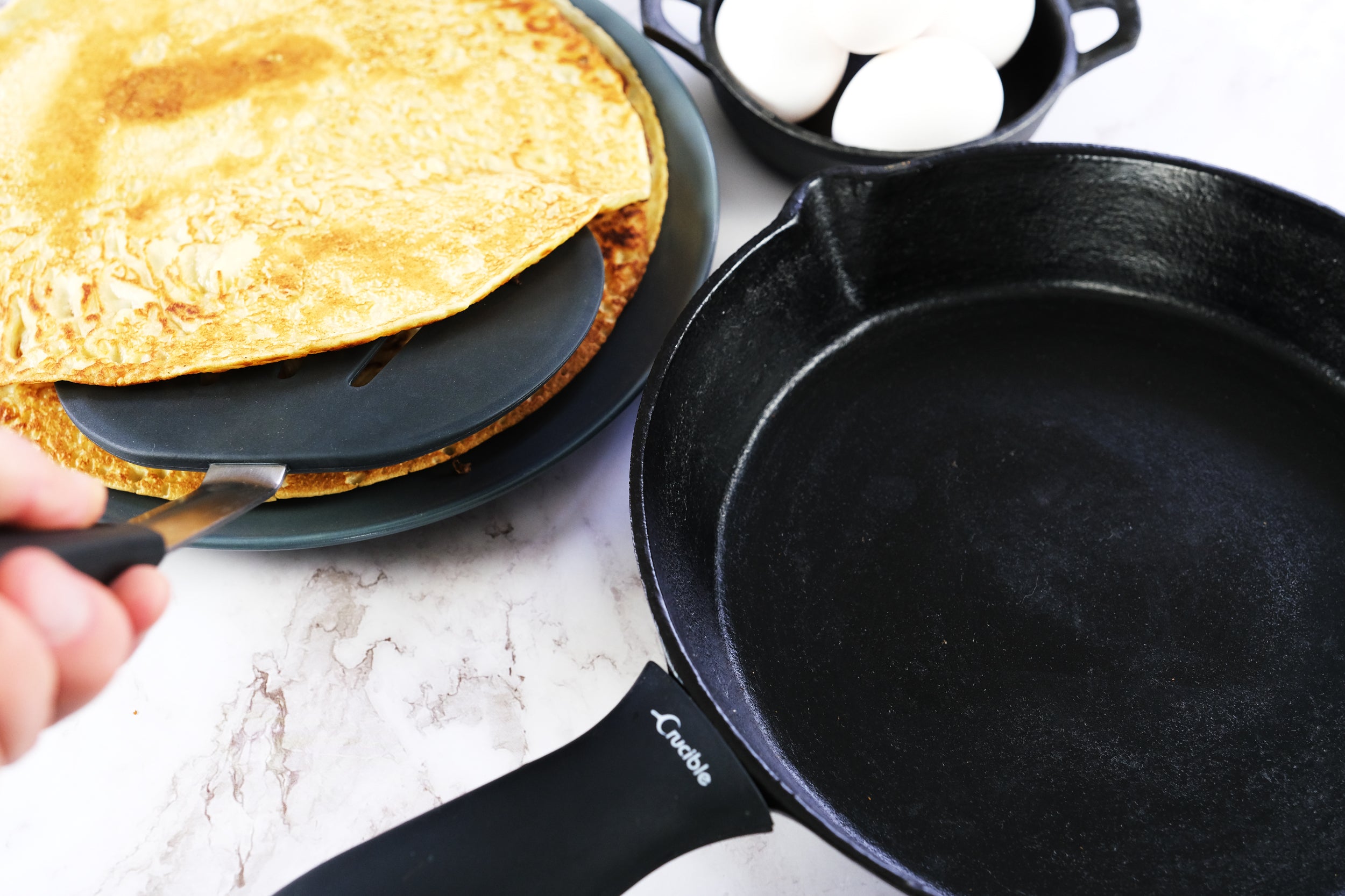 Easy Pancakes Crucible Cookware