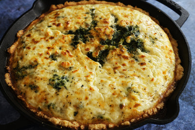 Spinach, Onion and Feta Cheese Pie