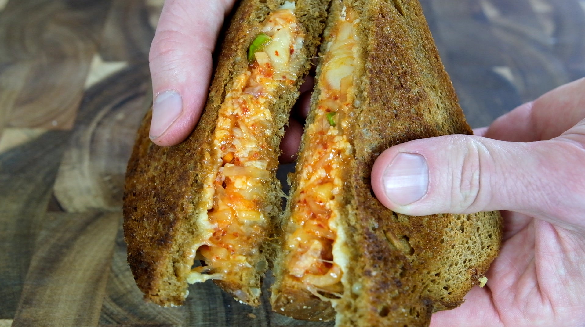 Kimchi Grilled Cheese – Crucible Cookware
