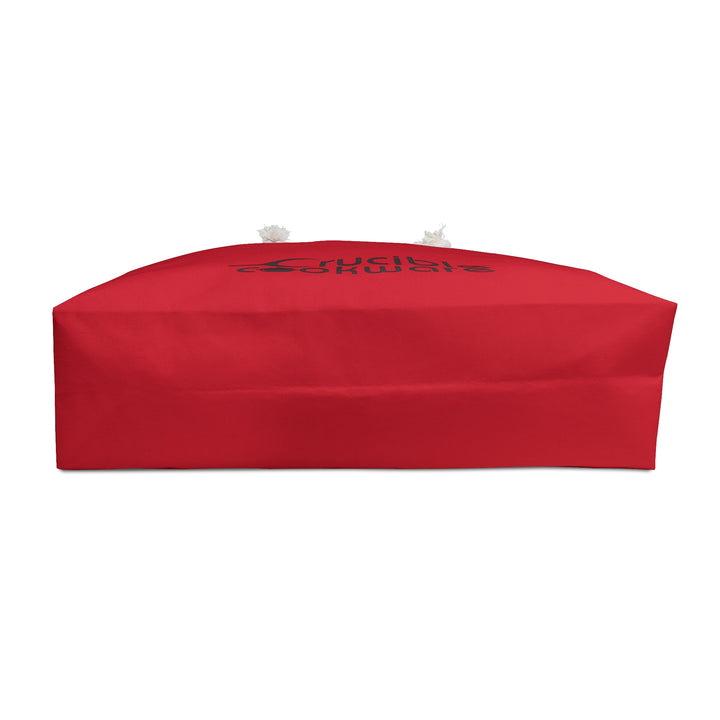 Bolsa Weekender Crucible Cookware - Bolso Tote Rojo Elegante para Escapadas de Fin de Semana, Entusiastas de la Cocina y Uso Diario
