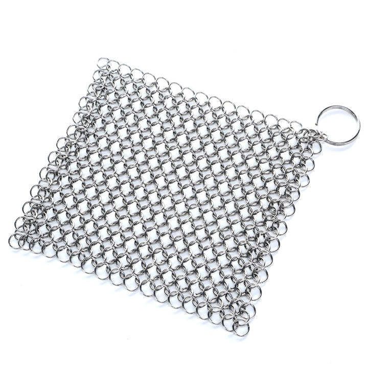 10.25-Zoll/26 cm Gusseisen-Pfannenset, Silikon-Griffhalter, Glasdeckel, Gusseisen-Reiniger, Schaber