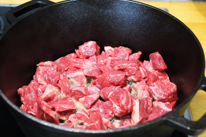 Støbejerns Dutch Oven med pande låg - 10.23” (26 cm) diameter, 4.8 L