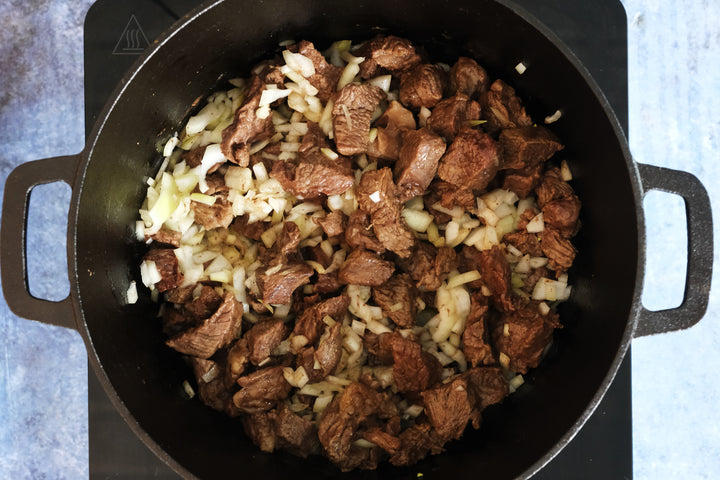 Støbejerns Dutch Oven med pande låg - 10.23” (26 cm) diameter, 4.8 L