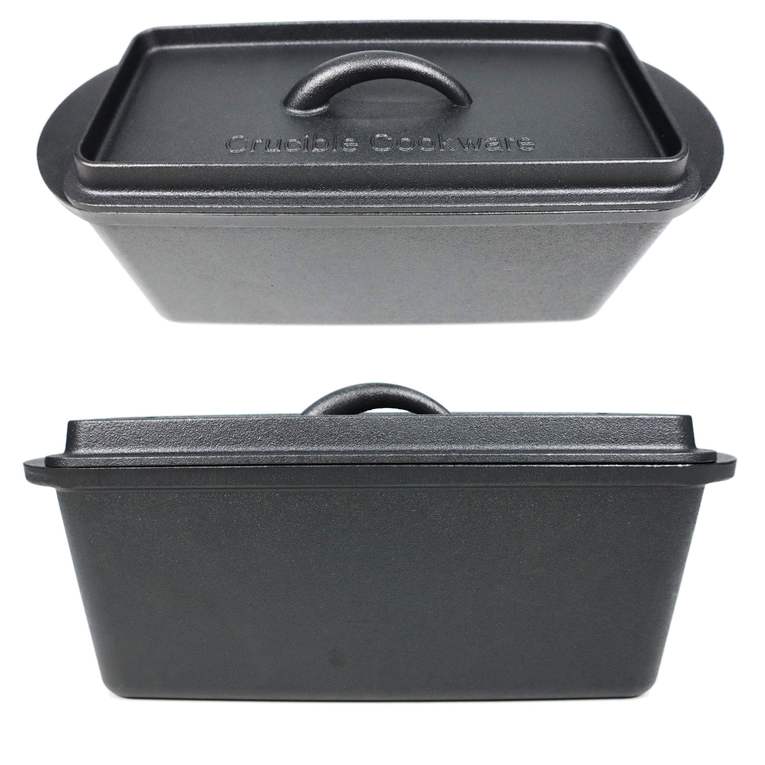 Crucible Cookware Cast Iron Loaf Pan with Lid Demo 