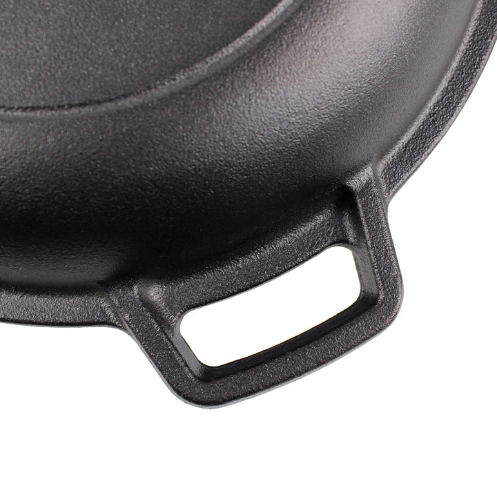Støbejerns Dutch Oven med pande låg - 10.23” (26 cm) diameter, 4.8 L