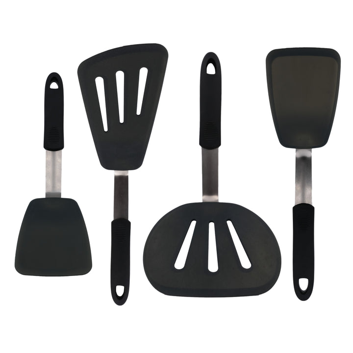 Set di spatole in silicone - Set di utensili da cucina - Girauova, girapancake, spatole da cucina