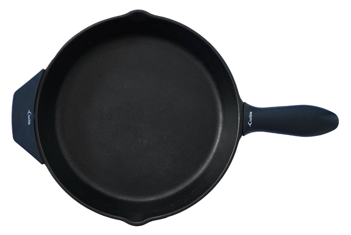Maniques en silicone (lot de 4, combo noir) pour poêles en fonte