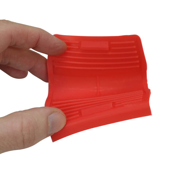 Maniques en silicone (lot de 2), housses de poignée pour woks en fonte, casseroles, cocottes en fonte