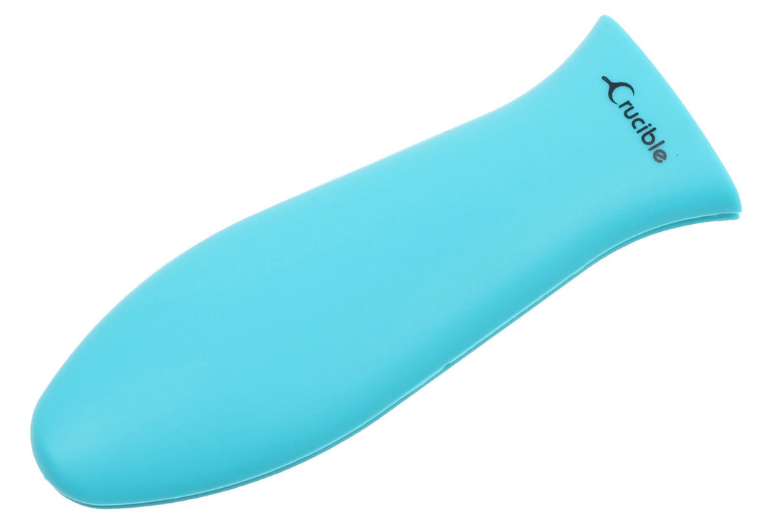 Support de poignée chaude en silicone + support d'assistance, manique (lot de 2 turquoise) - manchette antidérapante, couvre-poignée