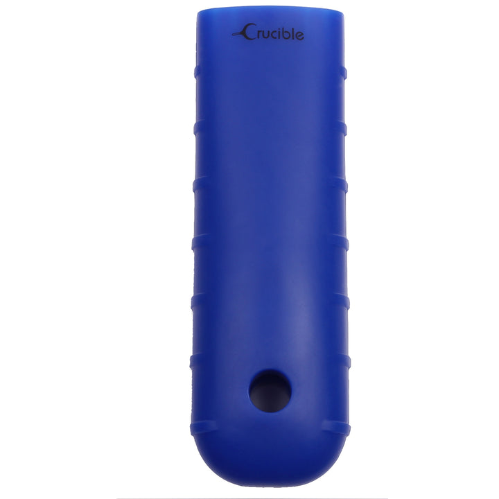 Siliconen pannenlap (extra dik blauw) voor gietijzeren koekenpannen en meer