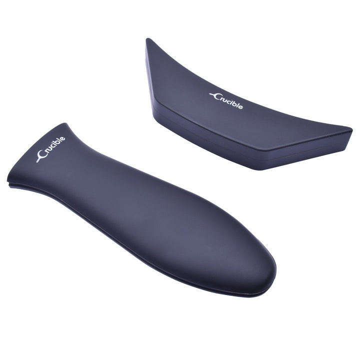 Maniques en silicone (lot de 4, combo noir) pour poêles en fonte