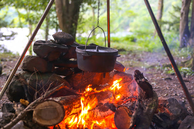 Cooking with Cast Iron in the Great Outdoors: Tips and Recipes for Campfire Cooking