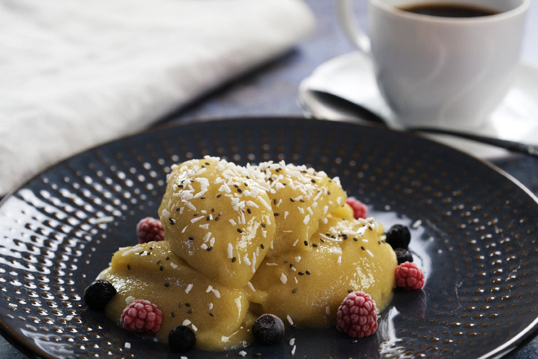 rhubarb sorbet recipe