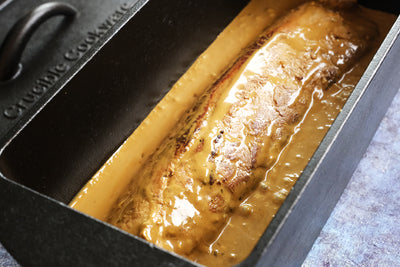 Pork Sirloin in a Cast Iron Loaf Pan