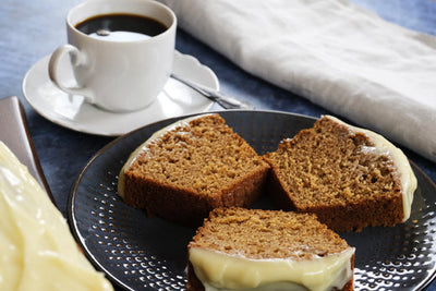 Super Moist Spice Cake with Cream Cheese Vanilla Frosting