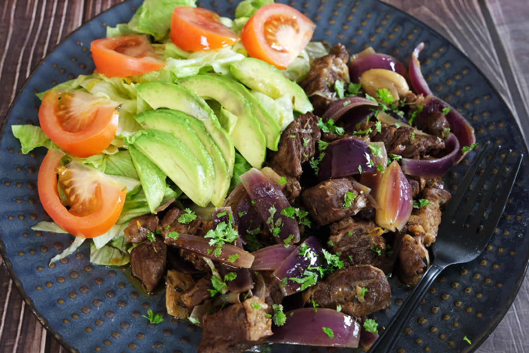 Braised Chuck Roast with Balsamic Vinager and Red Onion