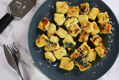 Homemade Gnocchi with Browned Butter and Sage