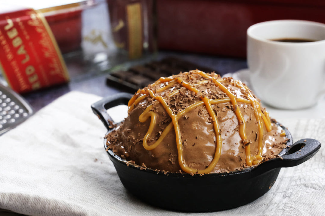 Wee Small Hours Ice Cream — Johnnie Walker · Coffee · Dark Chocolate · Dulce de Leche Recipe