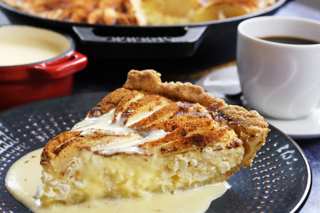 Rustic High-Protein Apple Cottage Cake Recipe