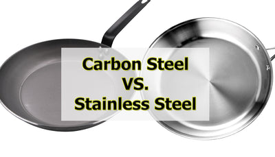 Hvilken panne er best, karbonstålpanner eller rustfrie stålpanner?
