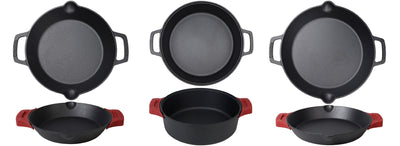 烹饪奇迹介绍：探索我们的 3 种新型铸铁煎锅型号