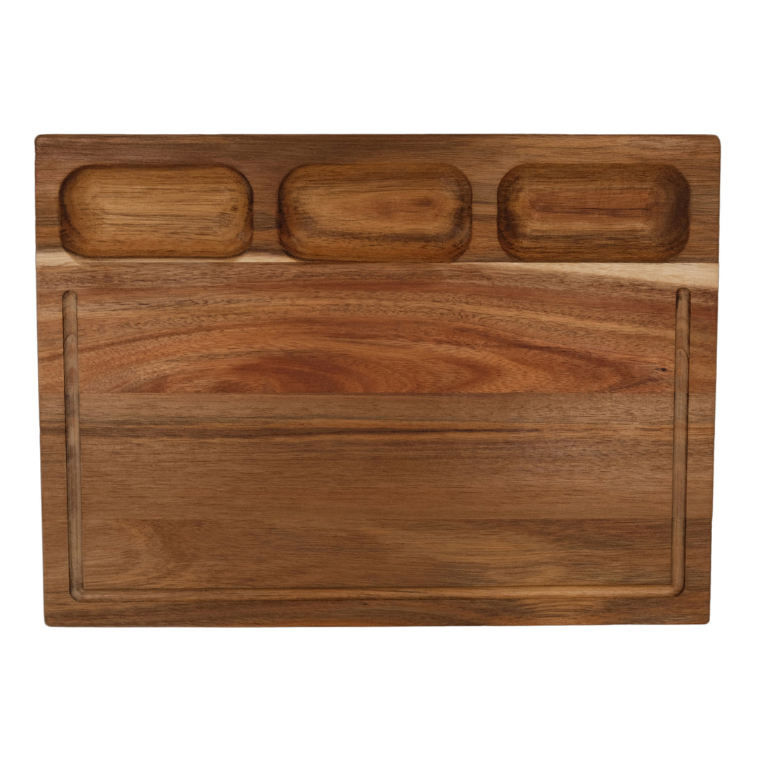 Cutting Boards, Wooden Cutting Boards with sorting compartments
