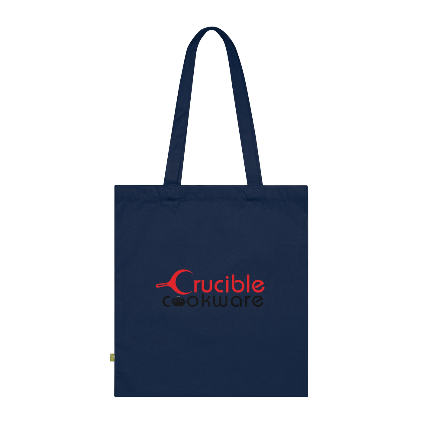 Eco-Friendly Organic Cotton Tote Bag - Crucible Cookware Design