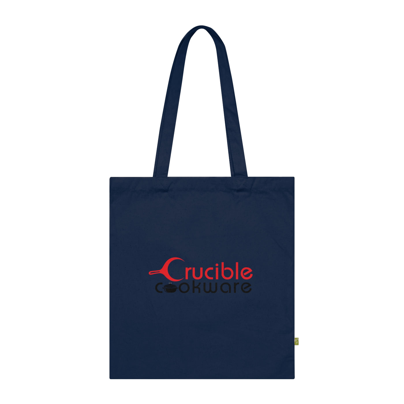 Eco-Friendly Organic Cotton Tote Bag - Crucible Cookware Design