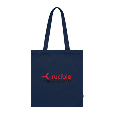 Eco-Friendly Organic Cotton Tote Bag - Crucible Cookware Design