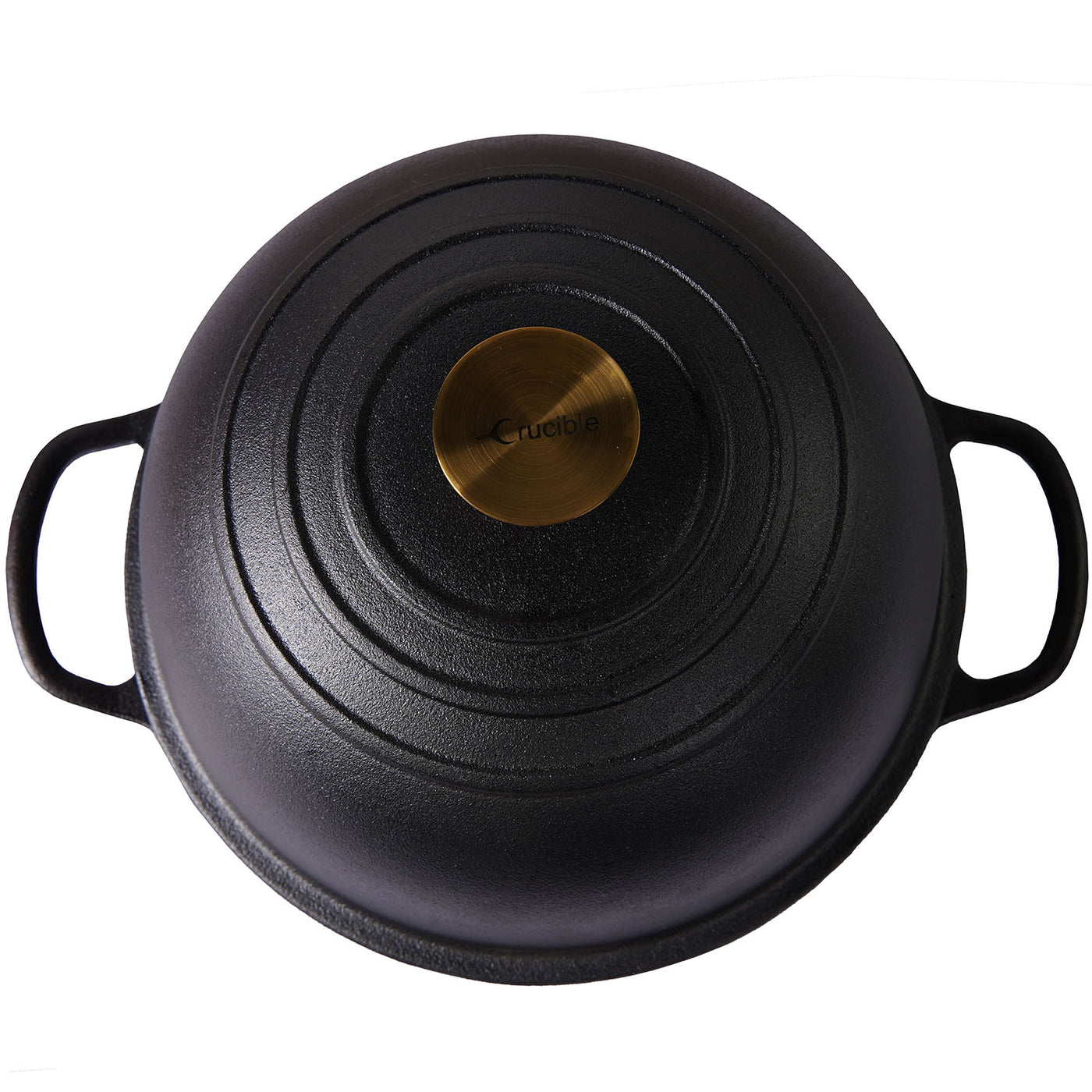 Cast Iron Bread Pan, Sour Dough Artisan Bread Oven – Round 26 cm, 6.25 L (6.6 qt) – Deep Lid for Steam Baking