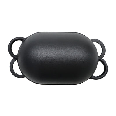 Cast Iron Bread Pan Dutch oven with Lid – Oven Safe Form for Baking, Artisan Bread Kit - Loaf Pan