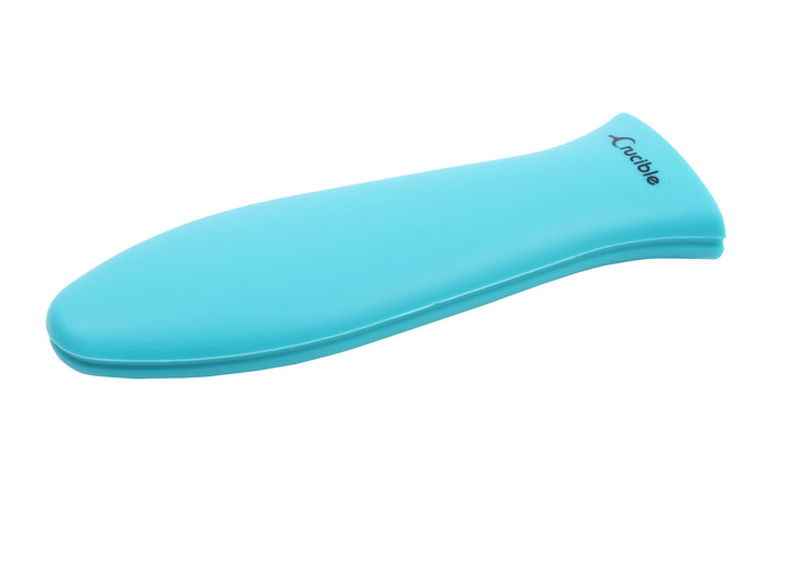 Silicone potholder silicone sleeve pan handle holder grip - turquoise