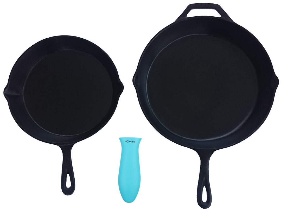 silicone potholder silicone sleeve pan handle holder grip handle cover in turquoise color