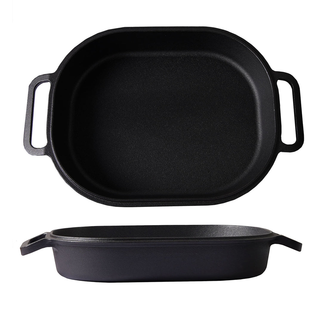 cast iron bread form with lid - the base