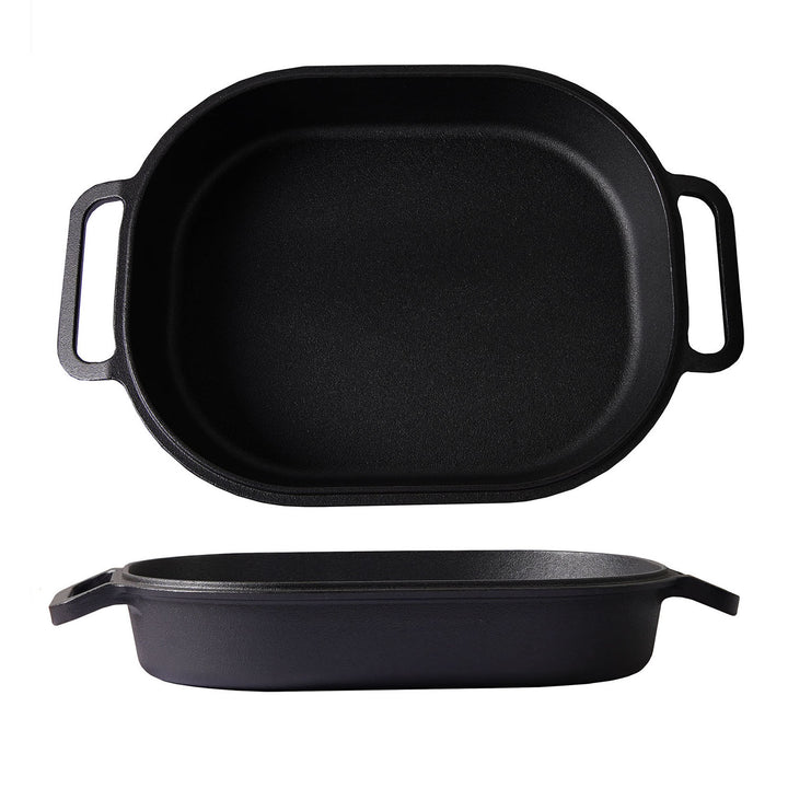 cast iron bread form with lid - the base