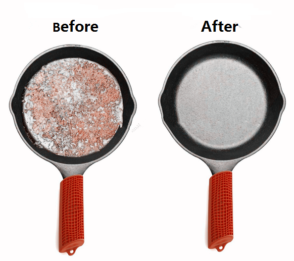 Cast Iron Cleaner Chainmail Scrubber XL 7”x7” Premium Stainless Steel for for Cast Iron Skillets Pots and Pans