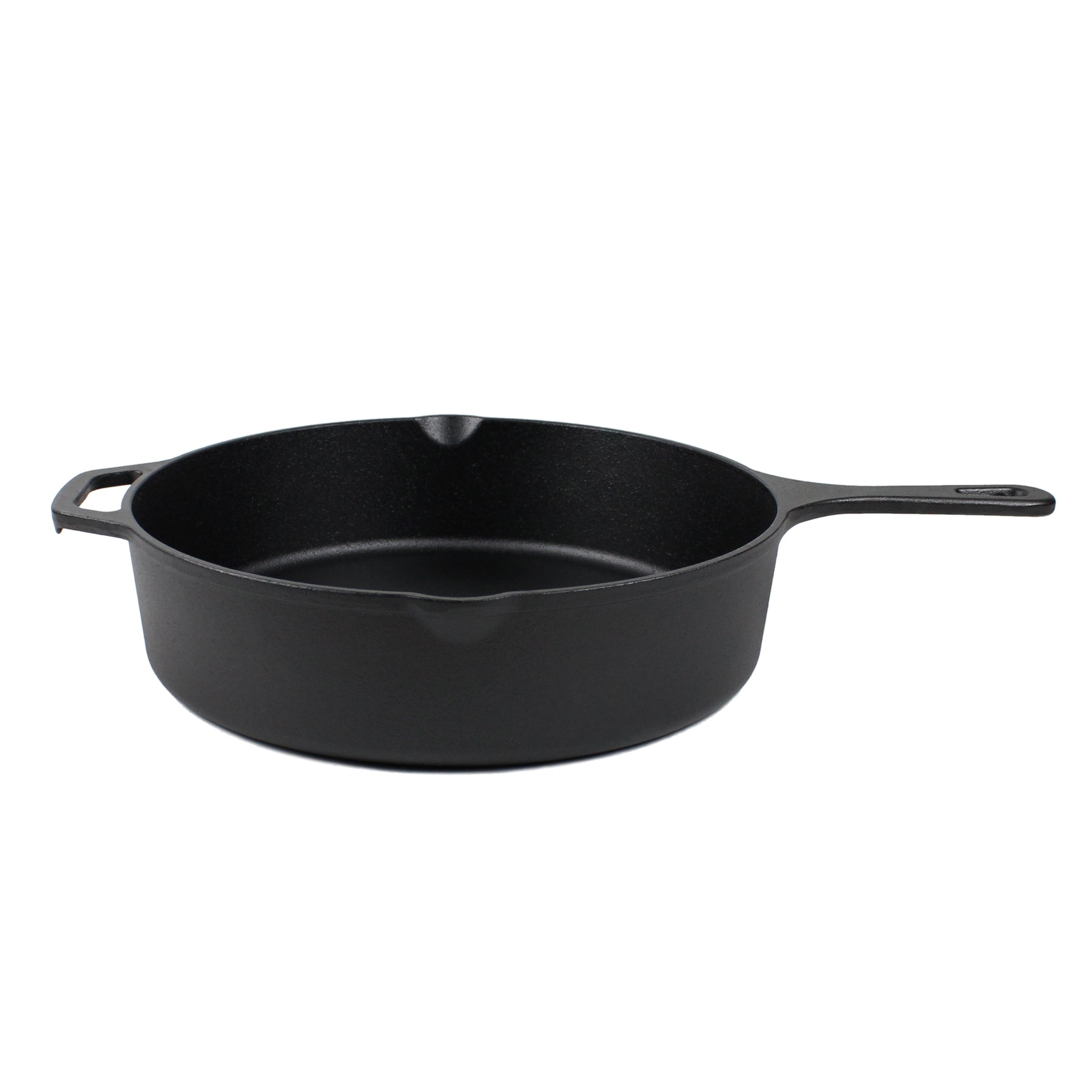 Pre Seasoned Cast Iron Skillet with Silicone Hot Handle Holder - 12.5 –  Kitchen Hobby