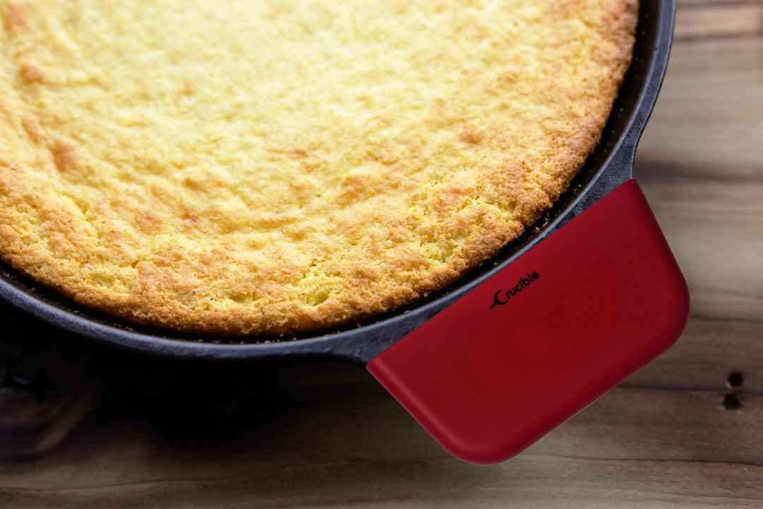 Silicone Potholders (7-Pack Mix Red) for Cast Iron Skillets and more