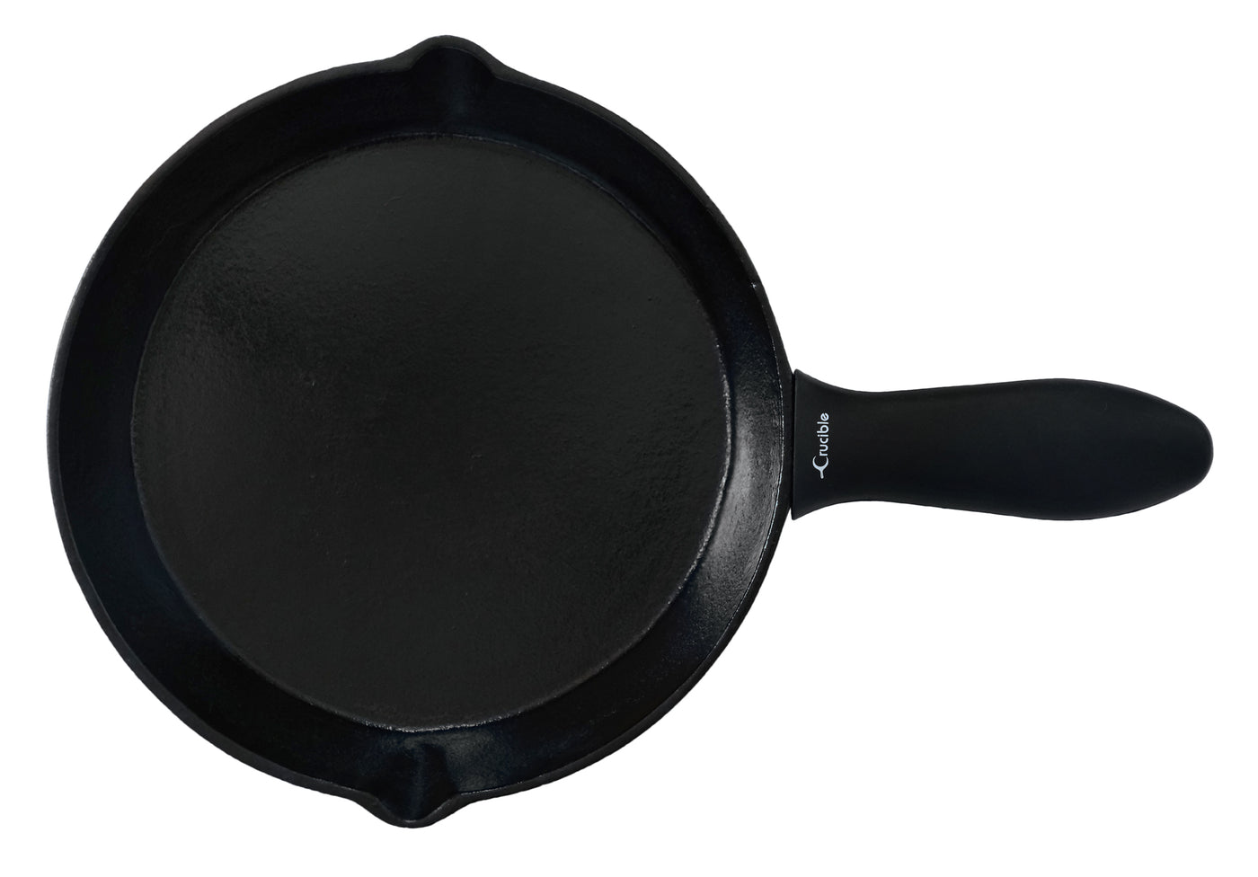 Silicone Potholder, Extra Large (XL), Black, for Cast Iron Skillets