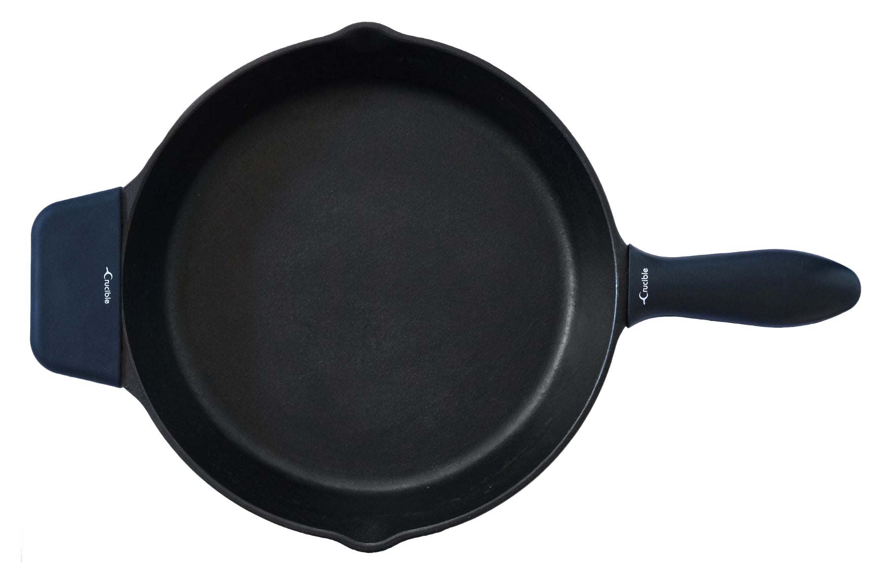 Silicone Potholders (7-Pack Mix Black) for Cast Iron Skillets and more