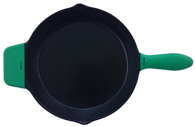 Κάδοι σιλικόνης (πράσινο μείγμα 3 συσκευασιών) για μαντεμένιο τηγάνι