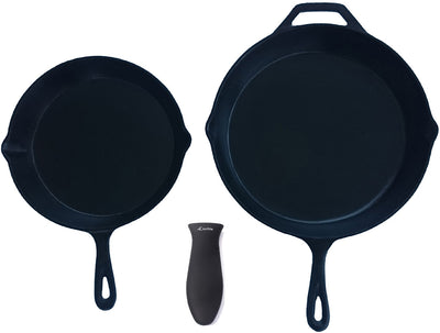 Silicone Potholder (Black Large) for Cast Iron Skillets