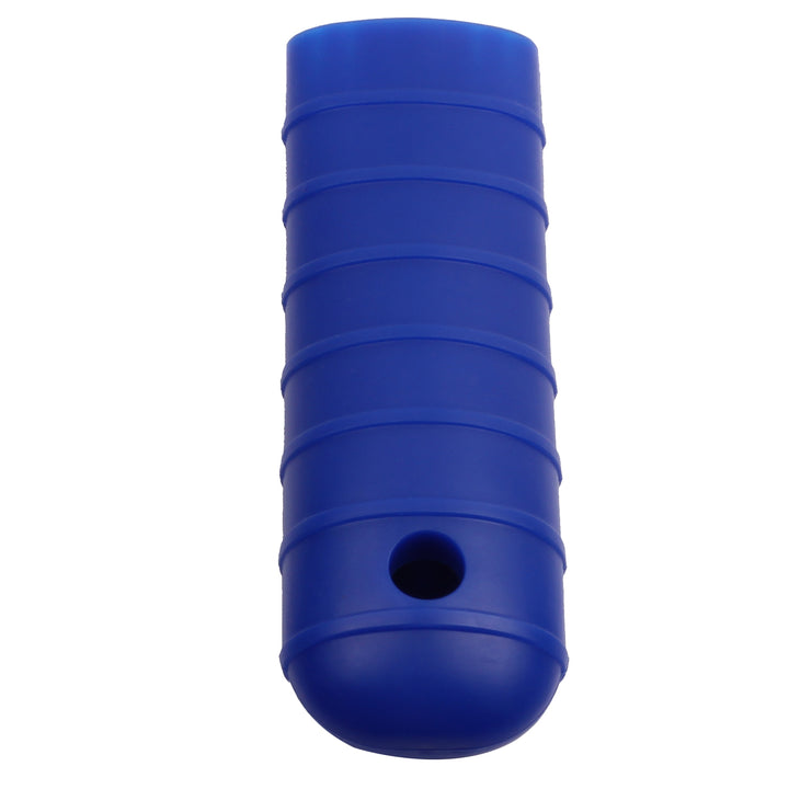 Supporto per manico caldo in silicone, presina (blu extra spesso) per padelle, padelle, padelle e piastre in ghisa - impugnatura a manica, copertura del manico