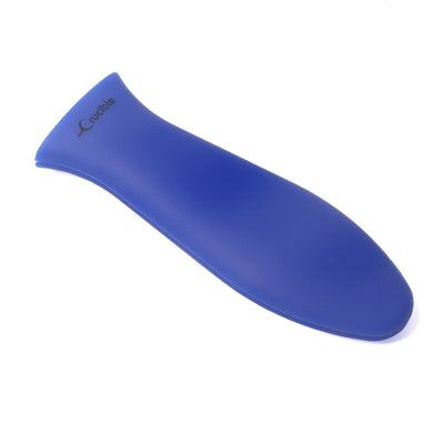 硅胶热手柄支架、隔热垫（3 件装混合蓝色）、套筒握把、手柄套