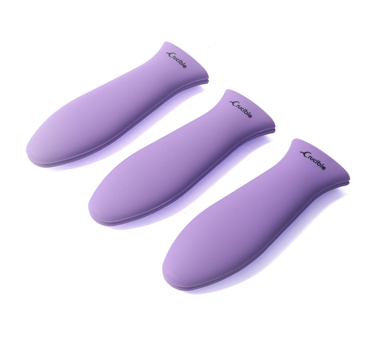 Support de poignée chaude en silicone, manique (violet grand), poignée de manche, couvercle de poignée
