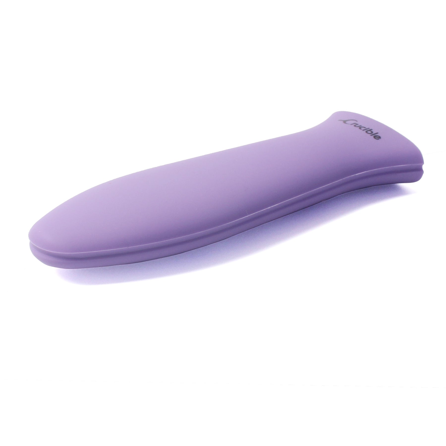 Agarradera de silicona (grande morada) para sartenes de hierro fundido